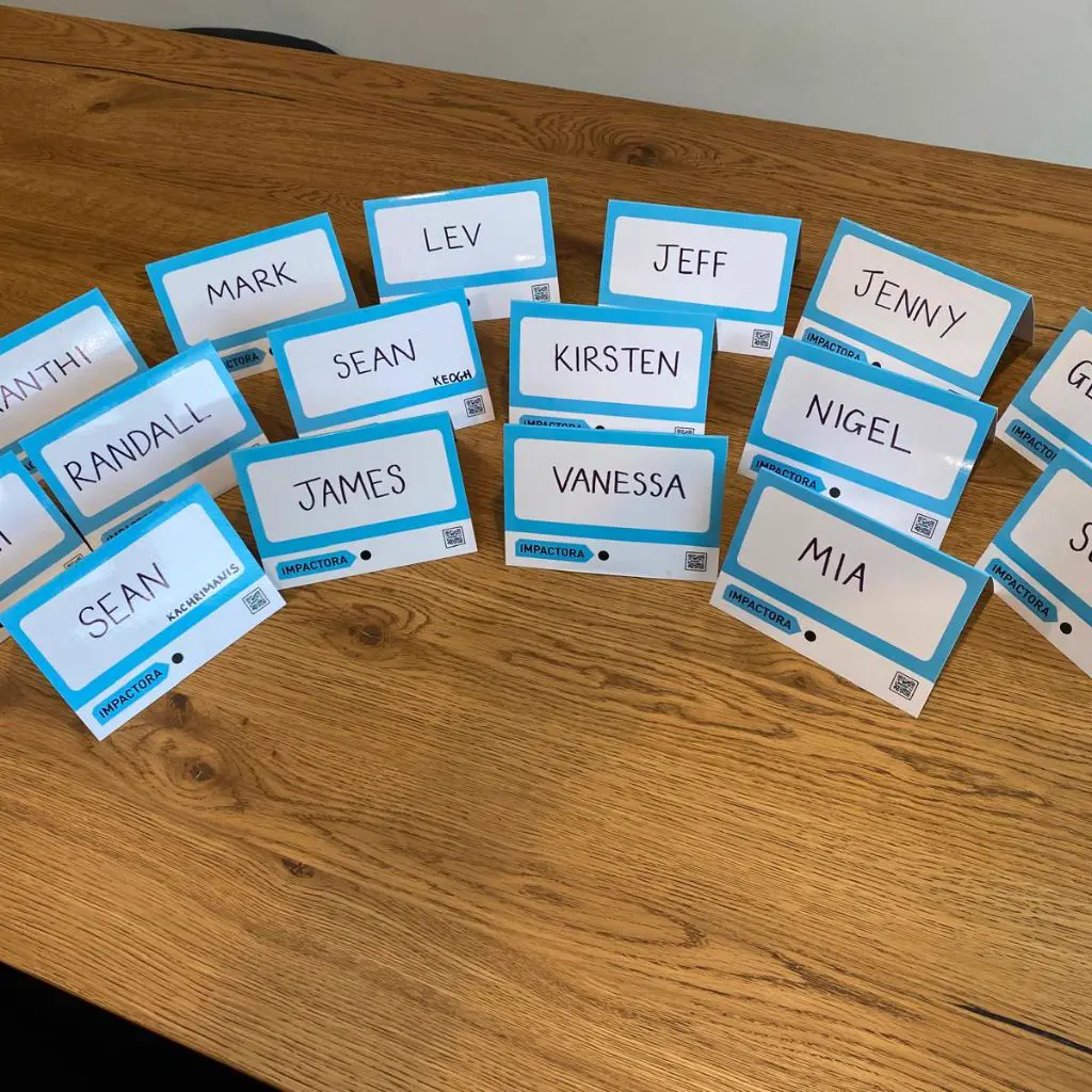 Impactology training session